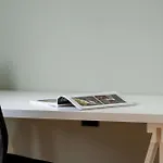 Family With A Remote Work Space In By Renters Apartman Poznań