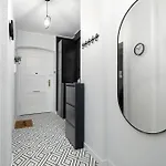 Family With A Remote Work Space In By Renters Apartman *
