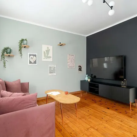 Apartment Family With A Remote Work Space In By Renters Poznan
