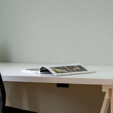 Family With A Remote Work Space In By Renters Apartment Poznan