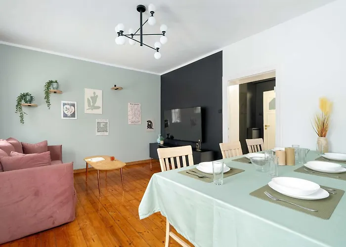 Family With A Remote Work Space In By Renters Apartment Poznan