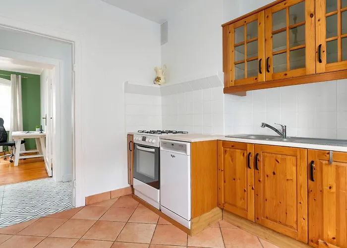 Family With A Remote Work Space In By Renters Apartment Poznan