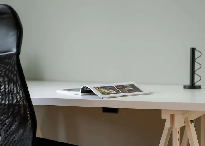 Family With A Remote Work Space In By Renters Apartment Poznan